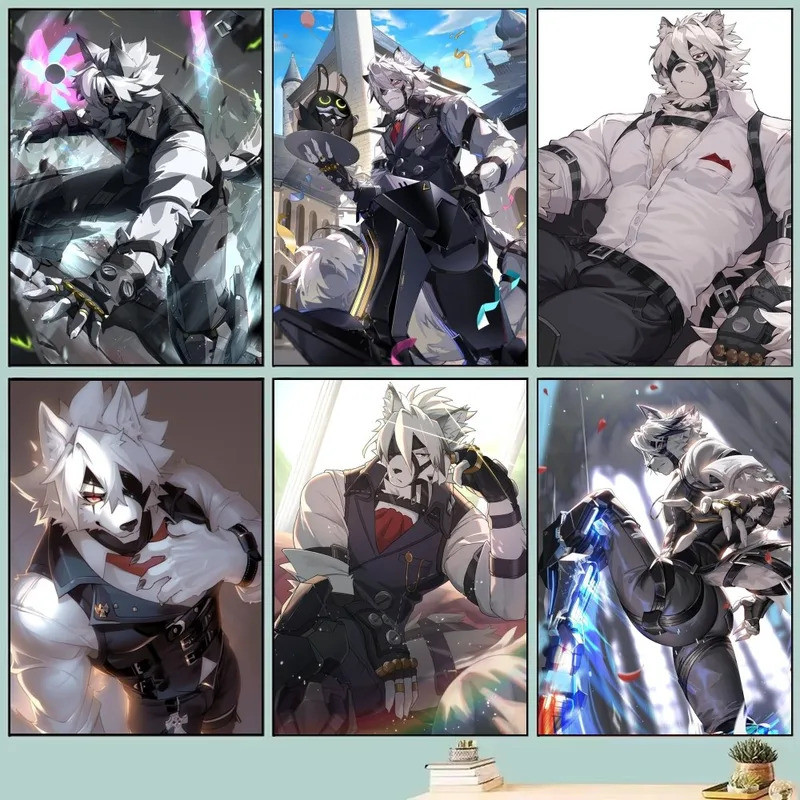 โปสเตอร์เกม Zenless Zone Zero Billy Kid พิมพ์บนผ้าใบกันน้ำ สำหรับตกแต่งผนังบาร์หรือห้องแบบคาเฟ่ 5Q1Y