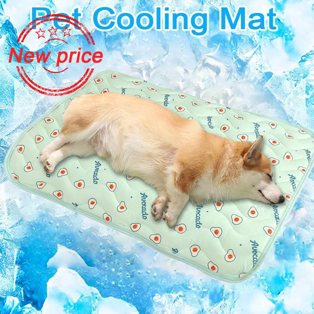 สัตว์เลี้ยง Cooling Pad คุณภาพสูงสุนัขแมวฤดูร้อน Pad MAT MAT Ice Cooling กันน้ําเจล Pad Y8d5