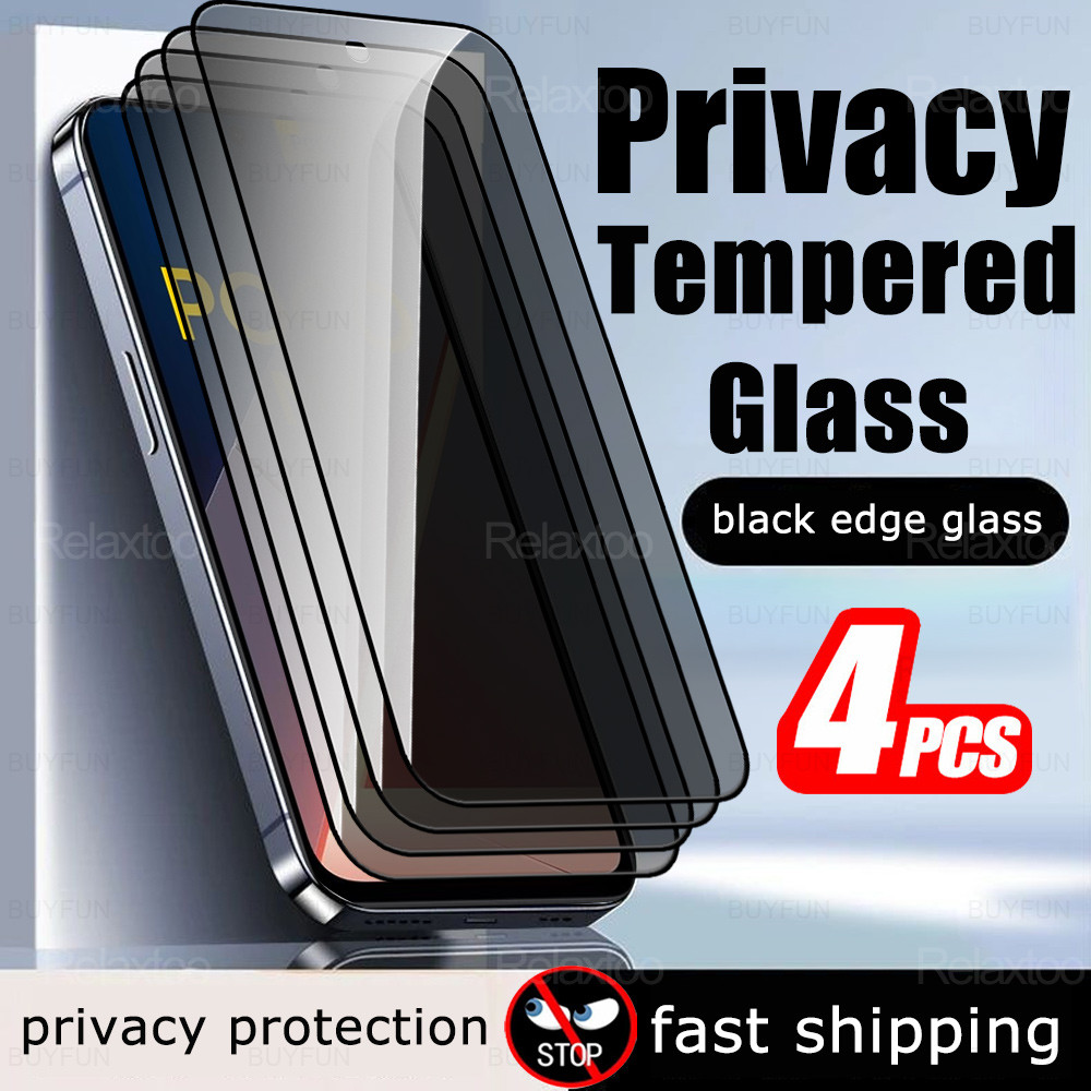 4 ชิ้นสําหรับ Xiaomi POCO M7 4G Global Screen Protector กระจกนิรภัย Poco M7 poco M 7 m7 ความเป็นส่วน