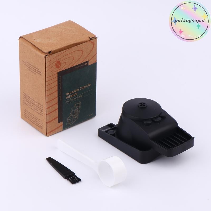 Pufangsuper กาแฟ Pods อะแดปเตอร์สําหรับ Dolce Gusto Edg 466 Gusto เครื่องนํากลับมาใช้ใหม่กาแฟแคปซูล 