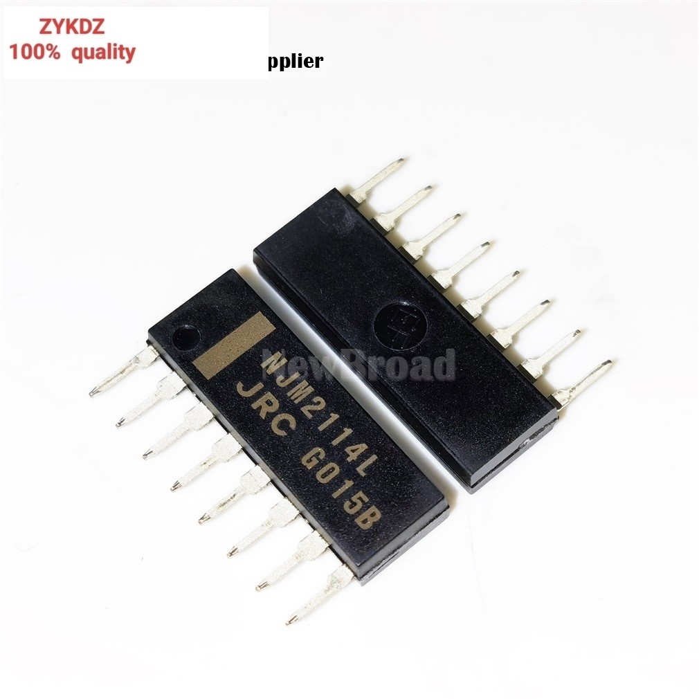 2 ชิ้น NJM2114L NJM2114 SIP-8 เครื่องขยายเสียง Operational