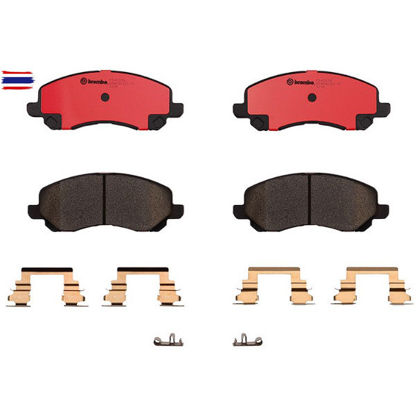 ผ้าเรค BREMBO LANCER CEDIA  เครื่อง 1.6 1.8 2.0  year04-08 FP54 030B/C/X RP54 034B/C