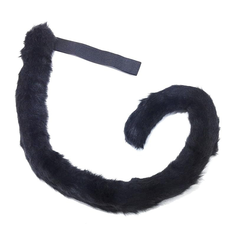 Mueller Animal Cosplay Cat-Style Tail Black