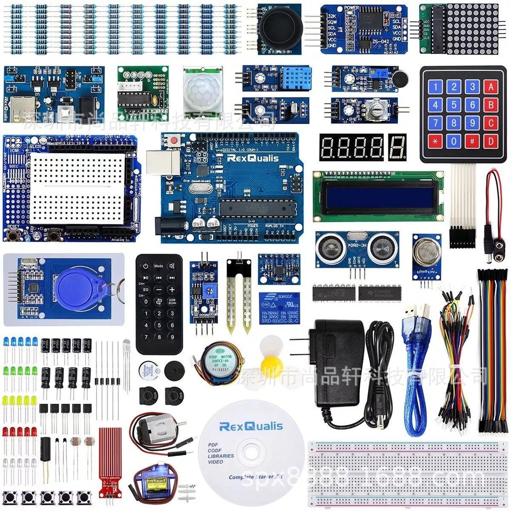 2024 Super RFID Kit Maker Ultimate Set UNO R3 บอร์ดพัฒนาอย่างเป็นทางการ UNO R3 รุ่นขายดี