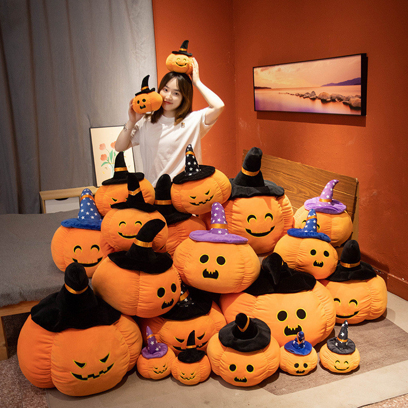 ฮาโลวีน ของขวัญสร้างสรรค์ ตุ๊กตาฟักทอง Halloween Pumpkin หมอนโซฟา หมอนอิง