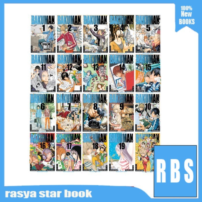 การ์ตูนมังงะ: Bakuman สมบูรณ์โดย Tsugumi Ohba - MangaFans