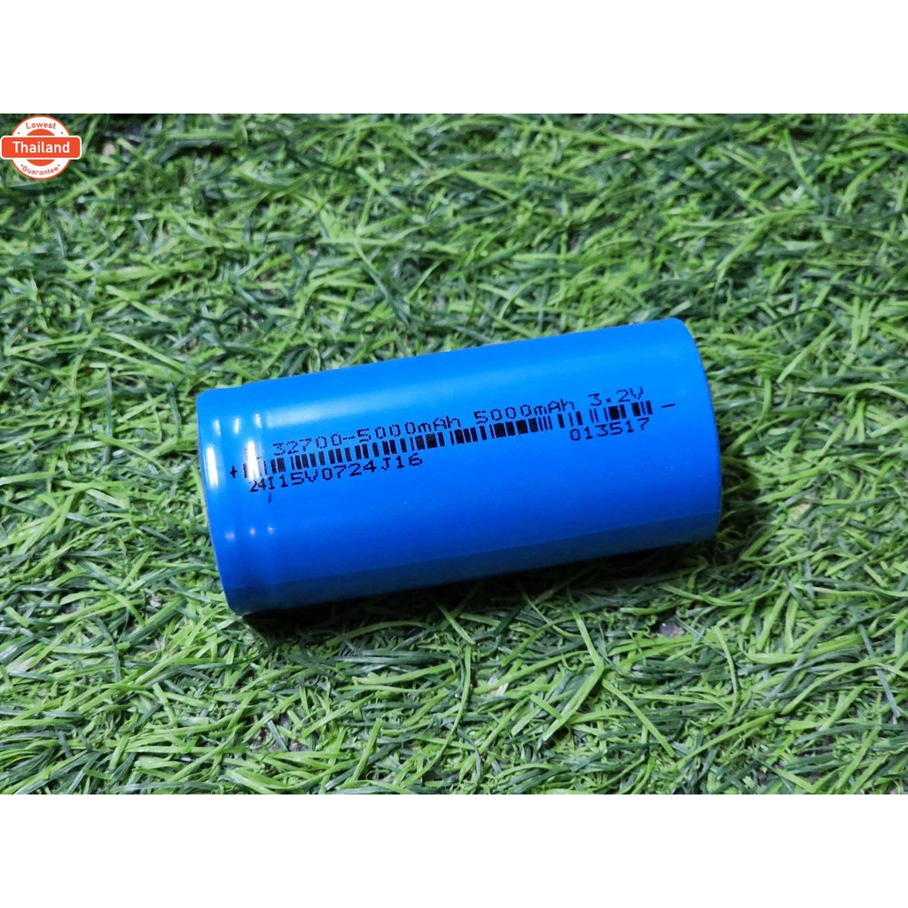 แตเตอรี่ 5000-5200mah เกรดA ลิเธียมฟอสเฟส 32700 32650 Lifepo4 3.2V สินค้า ของใหม่มือ1 หัวเรีย