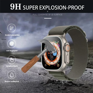 HD Anti Gores ฟิล์มแก้วนิรภัยสำหรับ for Apple Watch Ultra 3 2 Iwatch 11 10 9 8 7 6 SE 3 2 46 45 44 42 41 40 38 มม