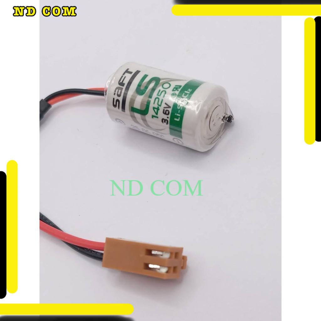 ส่งจาก กทม LS14250 เเจ็คน้ำตาล แบตเตอรี่ LS14250 เเจ็คน้ำตาล พร้อมส่งจากไทย งานแท้