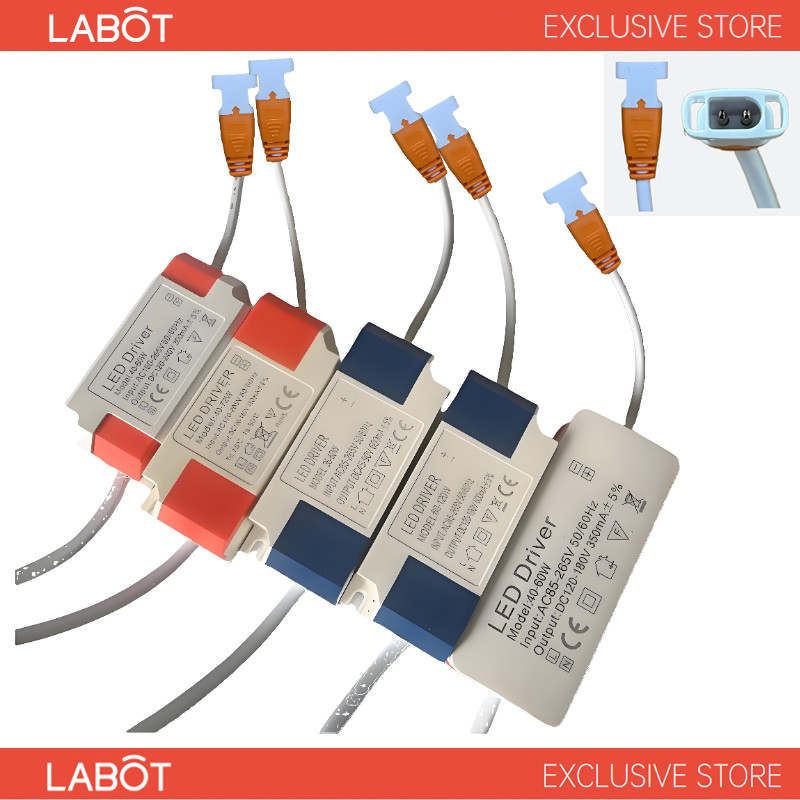 LABOT LED Driver Power Transformer ปลั๊กสีส้ม 12-18W 18-25W 8-24W 24-36W 36-60W 40-72W 60-80W 80-120