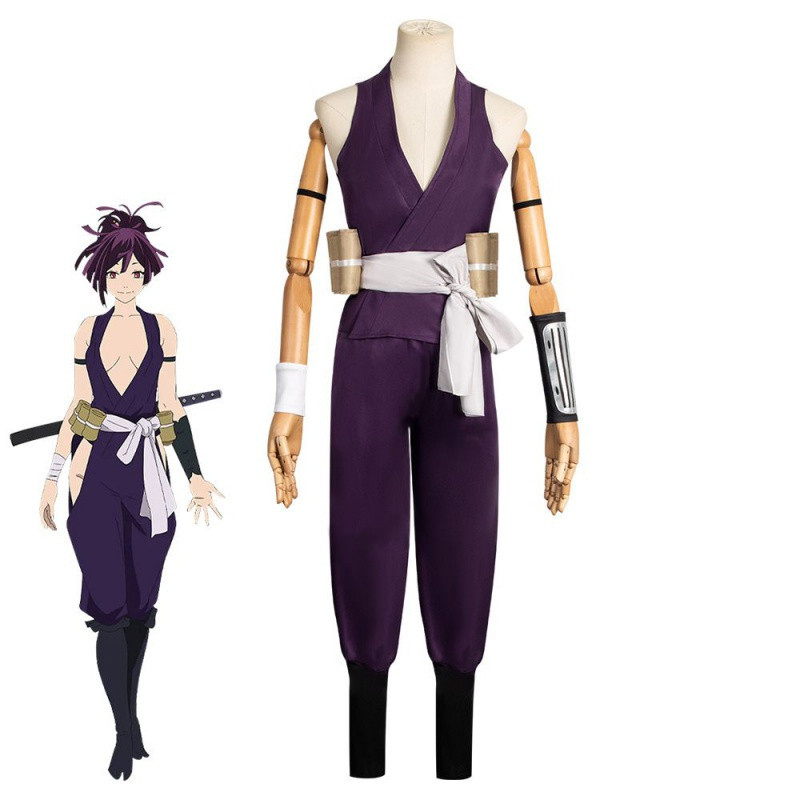 Hells Paradise Yuzuriha คอสเพลย์เครื่องแต่งกาย Hells Paradise cos อะนิเมะญี่ปุ่นสไตล์เดียวกันพัดลมชุ