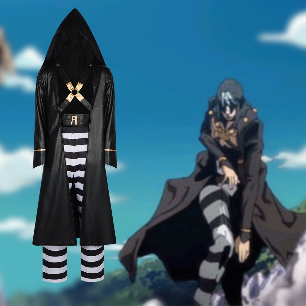 JoJos Bizarre Adventure Cos เสื้อผ้า Golden Wind Risotto Nero คอสเพลย์อะนิเมะคอสเพลย์เครื่องแต่งกาย