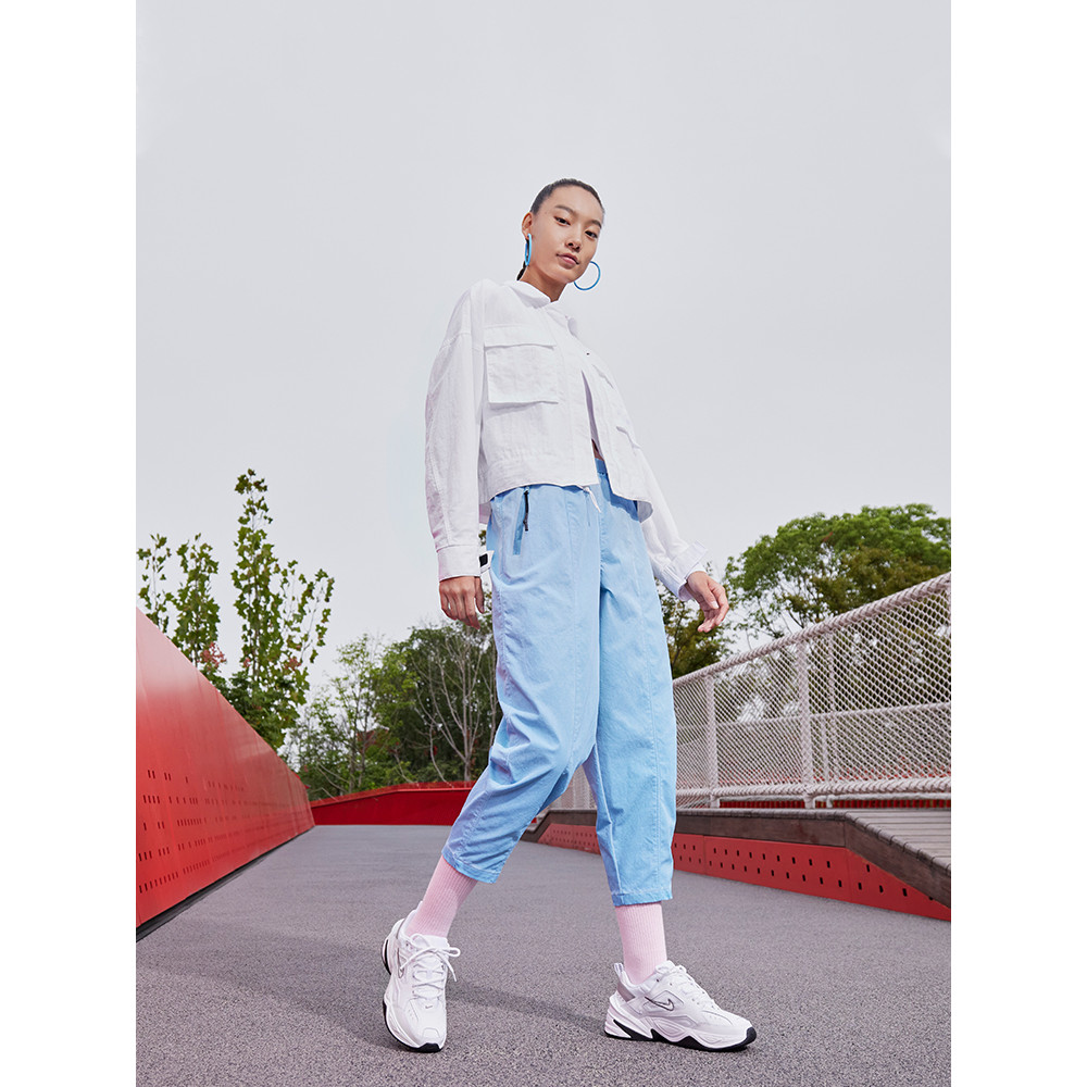 รองเท้าผ้าใบผู้หญิง NIKE M2K TEKNO แบบอย่างเป็นทางการ น้ำหนักเบา กันกระแทกดี และสวมใส่ง่าย BQ3378