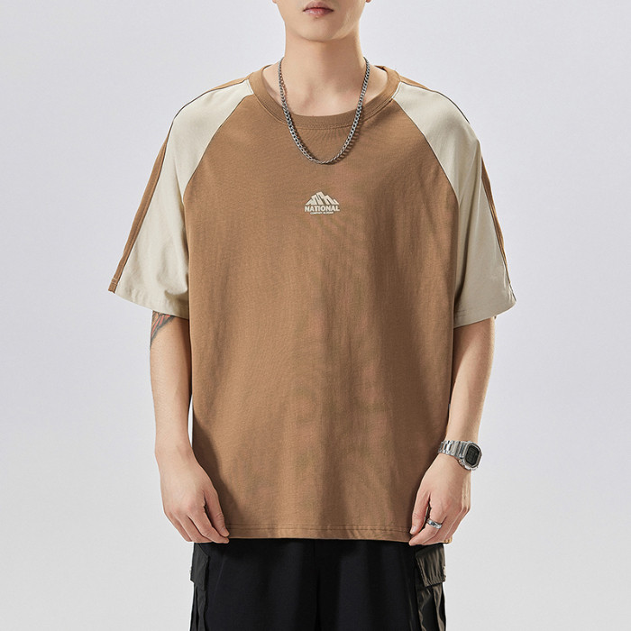 COD 2025 pure cotton crew neck short sleeve T-shirt for men heavyweight new23 0SLB