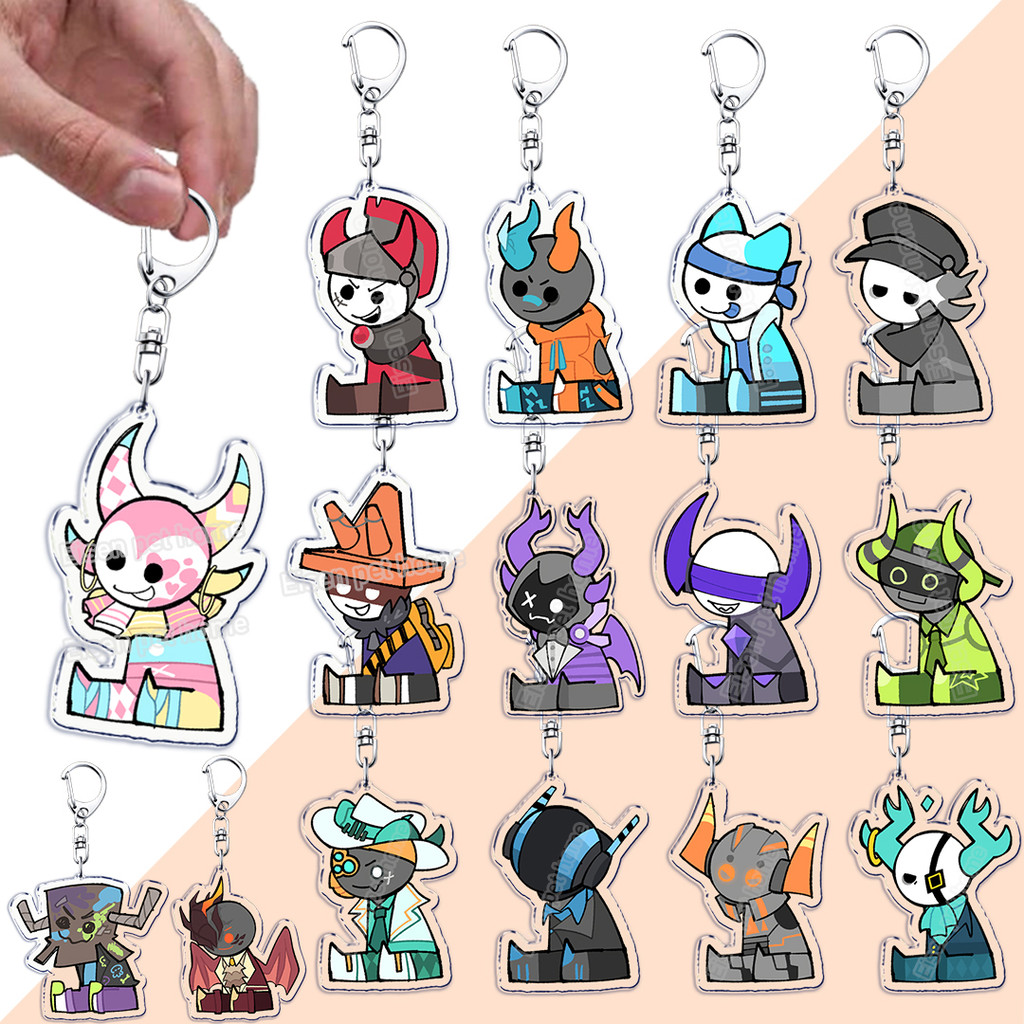 พวงกุญแจวิดีโอเกมยอดนิยมสําหรับอุปกรณ์เสริมกระเป๋า Medkit Subspace Valk KeyChain แหวนแฟนเครื่องประดับ