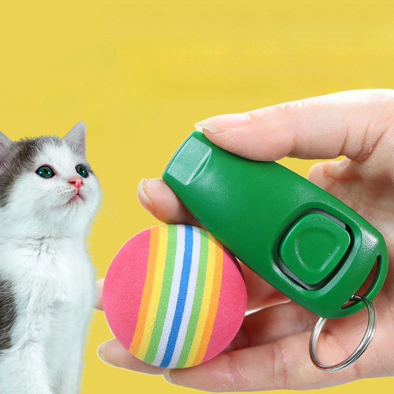 Yao Craftsman อุปกรณ์ฝึก อุปกรณ์ฝึกแมว อุปกรณ์ฝึกสุนัข Clicker Bell Training