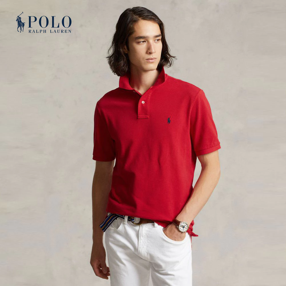 Polo Ralph Lauren POLO เสื้อโปโล รุ่น MNPOKNI1N820092 สี 600 RED