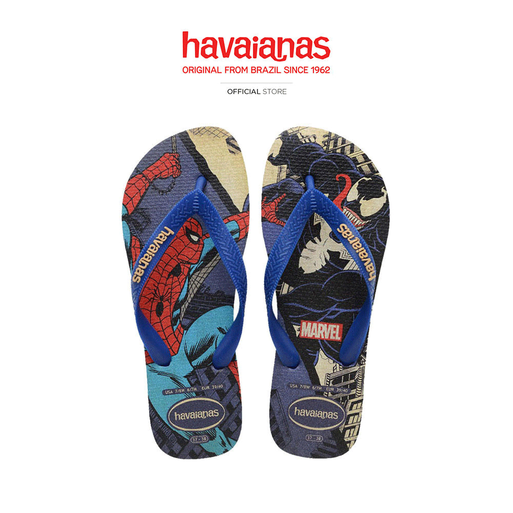 HAVAIANAS รองเท้าแตะ Top Marvel Classics Flip Flops BLUE 41470122711M_S5BLXX