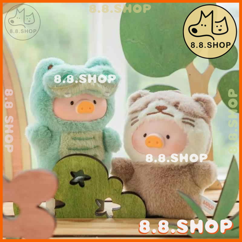✨8.8 ร้าน✨หมูกระป๋องของแท้ LuLu Pig Animal Party Forest Theater Series Mystery Box จี้ไวนิล✨มีจําหน่ายสําหรับทางเลือก✨ - รูปที่ 6