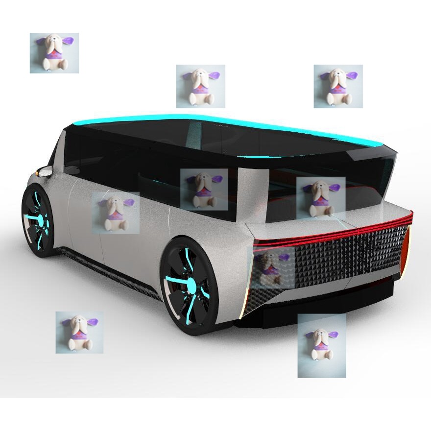 Sharing Car MPV Electric Car Concept Car Rhino Model Rhino Model Design Source File