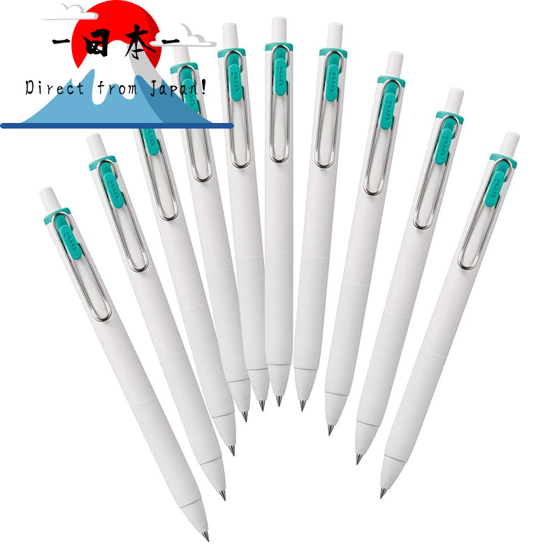 [Direct from Japan]
Mitsubishi Pencil Gel Ballpoint Pen Uni-ball One 0.38 Emerald, 10 pieces, Box UM