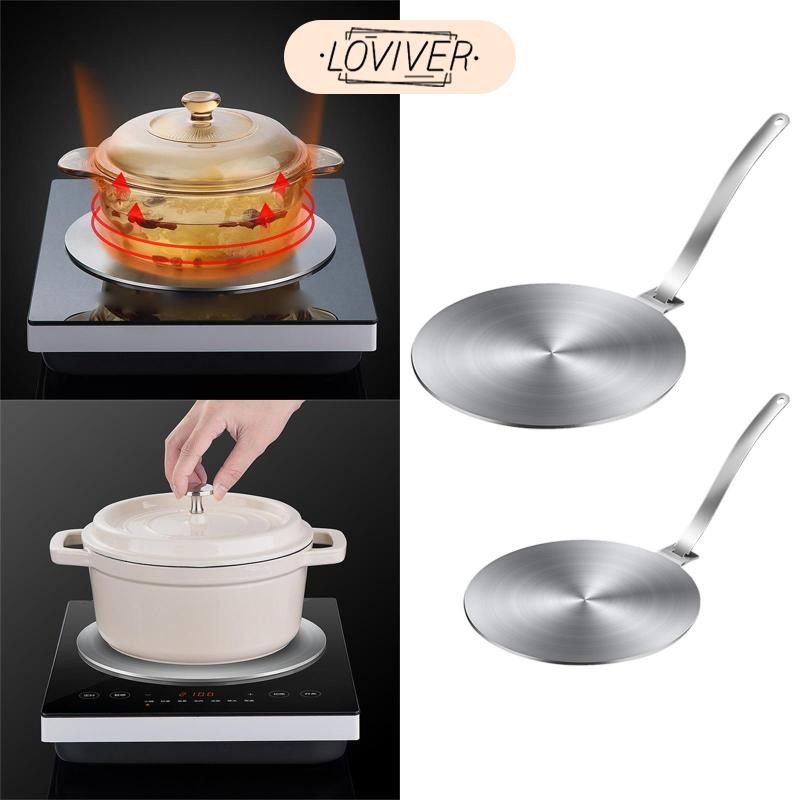 เครื่องกระจายความร้อน Cooktop อะแดปเตอร์แปลง Heat Diffuser แผ่นเหนี่ยวนําสําหรับไฟฟ้า