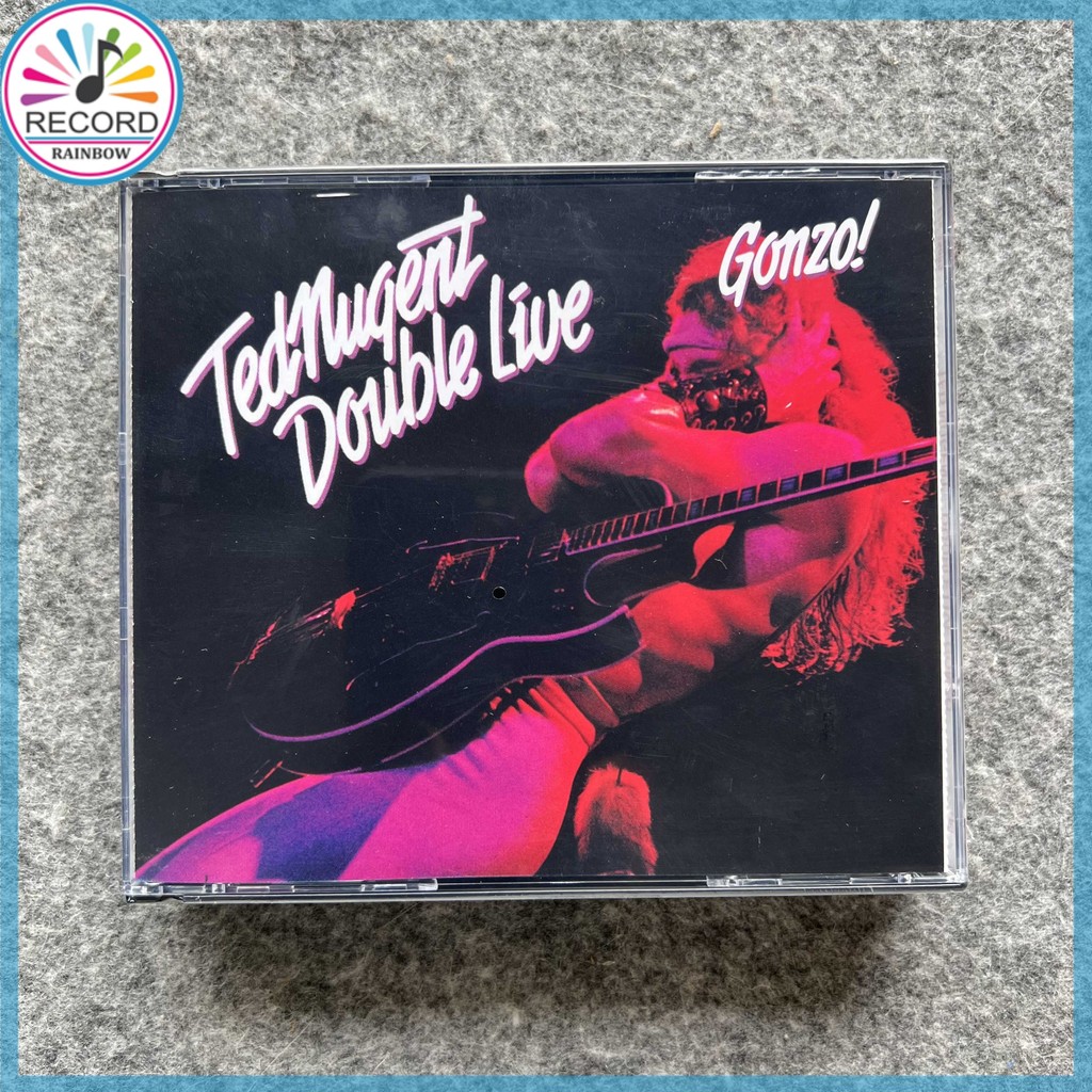 Ted Nugent Double Live Gonzo 2CD อัลบั้ม [ปิดผนึก] ยี่ห้อใหม่ 1Z03775 OTPH