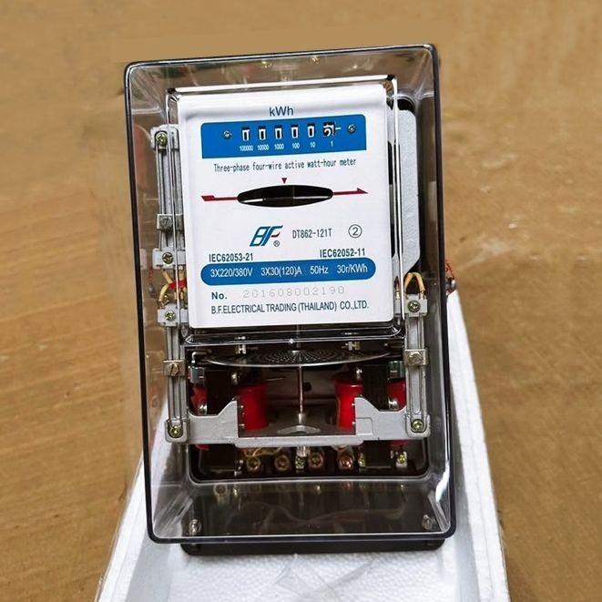 มิเตอร์ กิโลวัตต์ 3เฟส 4W 220-380V รุ่น DT-862 3เฟส 4สาย