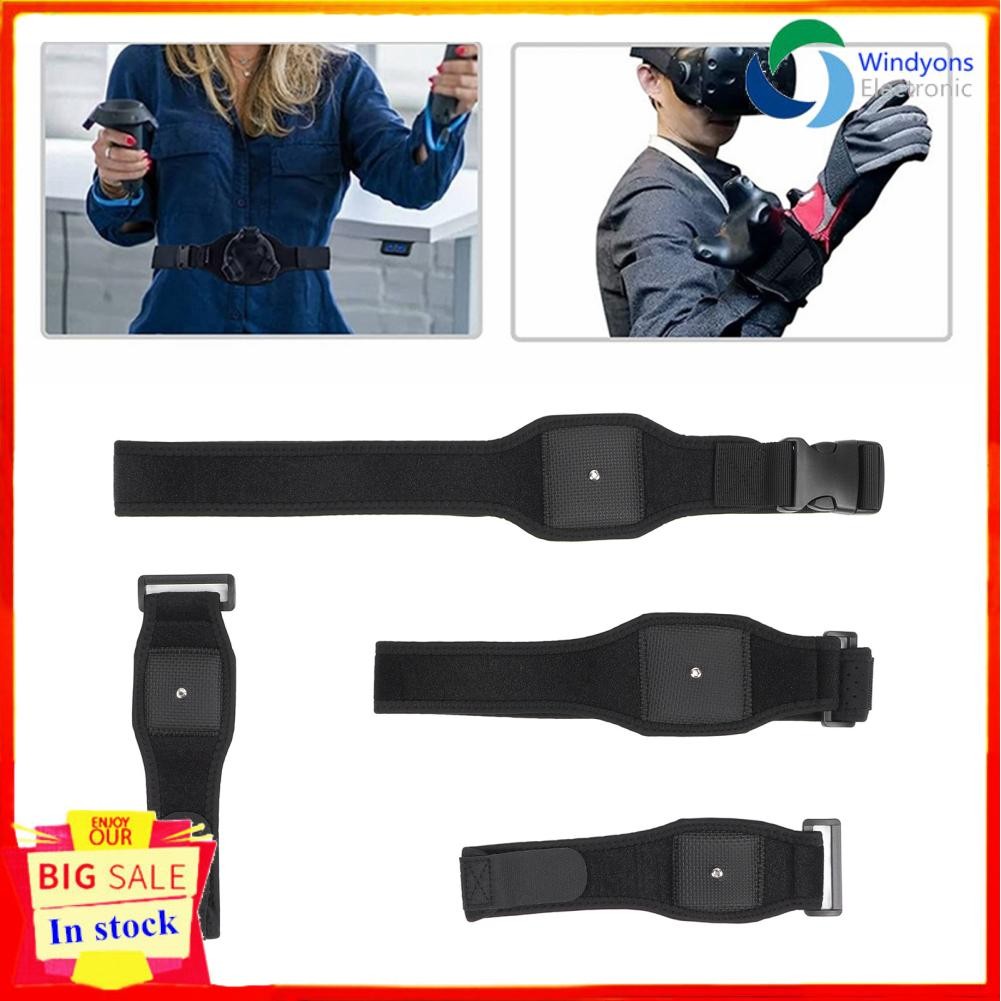 Windyons Belt การติดตาม VR Soft SBR Layer VR Tracking Belt Set Adjustable สำหรับระบบ HTC Vive