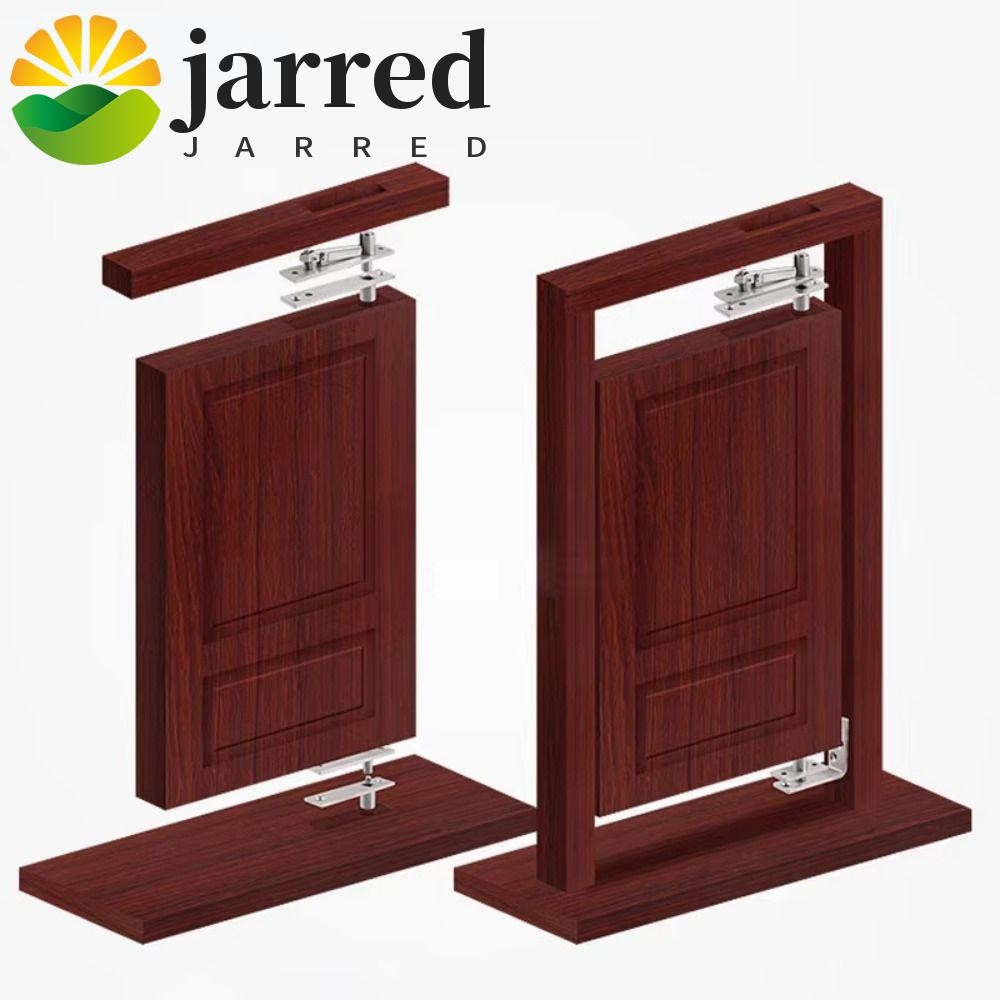 ระบบบานพับหมุน JARRED, บานพับประตูที่มองไม่เห็นหมุนได้ 360 องศาสําหรับงานหนัก, สแตนเลสคุณภาพสูงที่ทนทานเพลาประตูแข็งซ่อนแกนสวิงประตู
