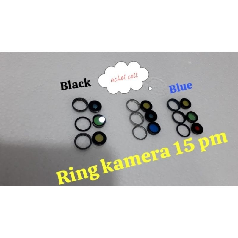 เลนส์กล้อง+วงแหวนกล้อง one set ip15 ip15plus ip15pro ip15pm