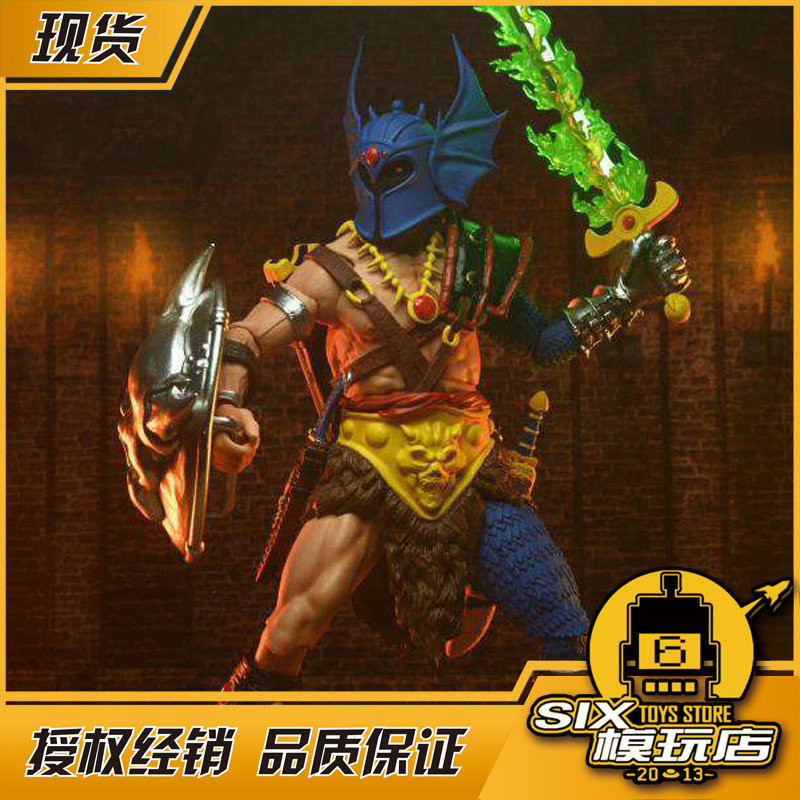 [SIX Ready Stock] NECA 52280 Duke of Dragons and Wars 50th Anniversary Hanging Card Doll