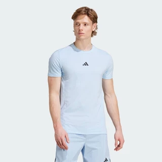 adidas Gym & Training Designed for Training Workout Tee Men Blue JX3284