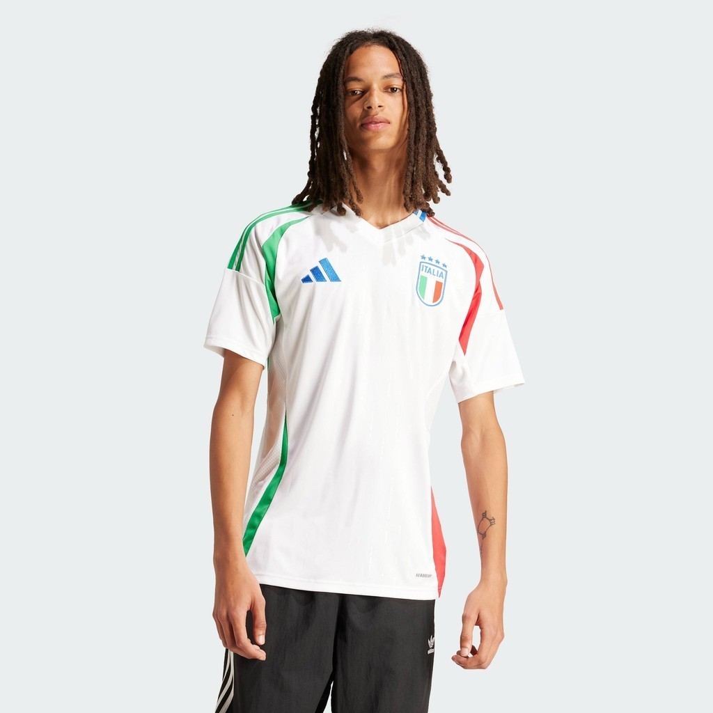adidas Football Italy 24 Away Jersey Men White IN0656