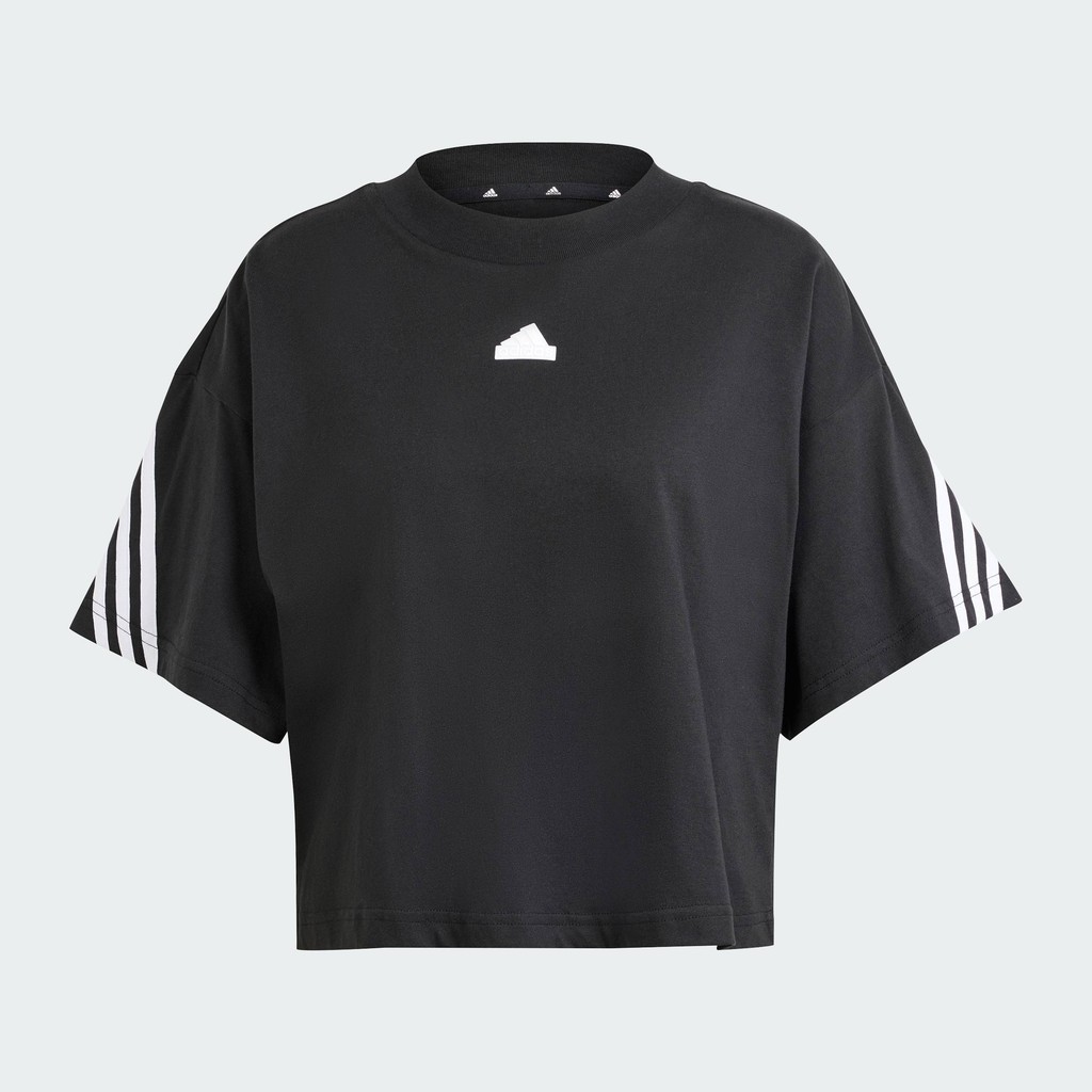 adidas Lifestyle Future Icons 3-Stripes Tee Women Black IP1571