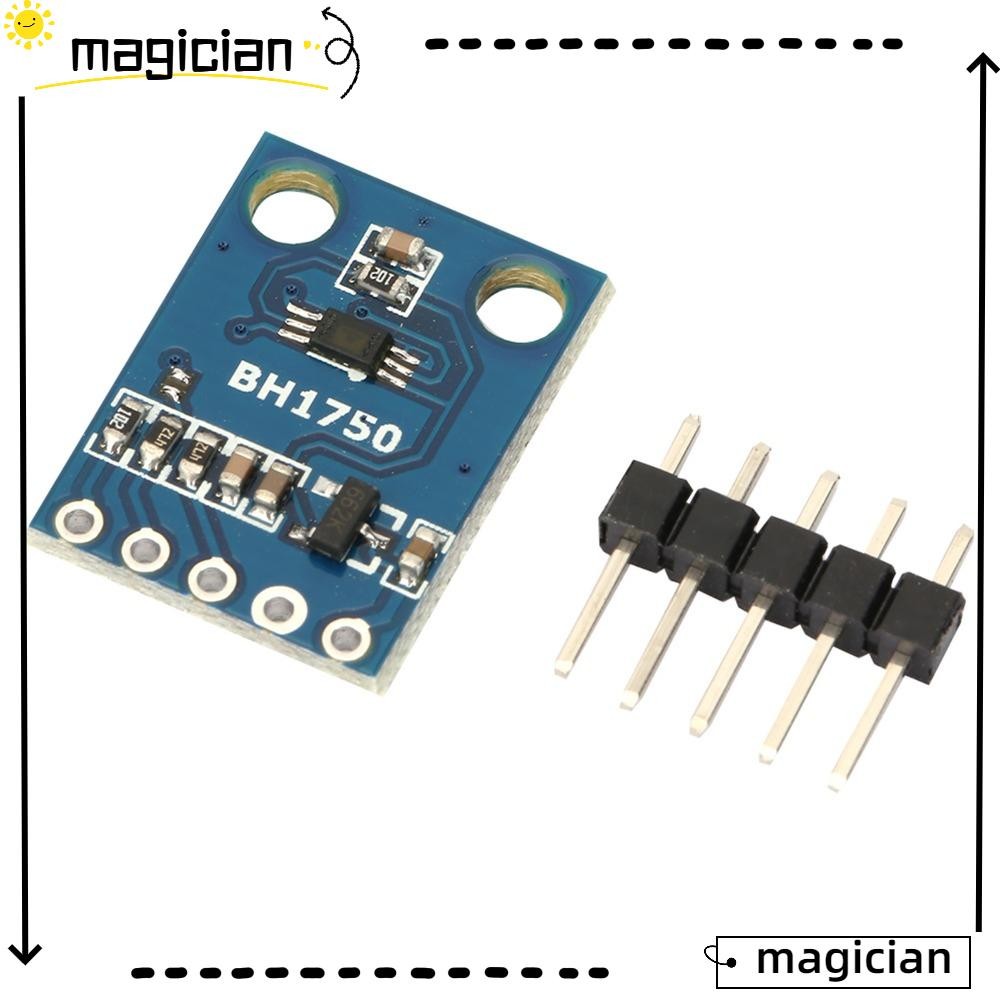 MAGICIAN BH1750 โมดูล, BH1750 3-5V GY302 โมดูลความเข้มแสงดิจิตอล,อินเทอร์เฟซ I2C GY302 ความแม่นยําสู