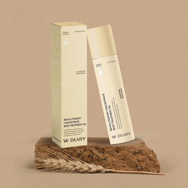 W DIARY REVOLUTIONARY CONCENTRATE BODY TREATMENT OIL 250ml.  ออยล์บำรุงผิว คงความชุ่มชื่น