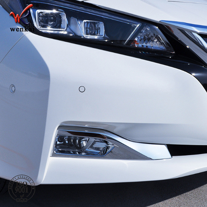 เหมาะสําหรับผลิตภัณฑ์ญี่ปุ่น Leaf ดัดแปลงโคมไฟหมอกด้านหน้า ZE1 กันชนหน้าเฉพาะไฟฟ้ากรอบตกแต่งไฟฟ้า