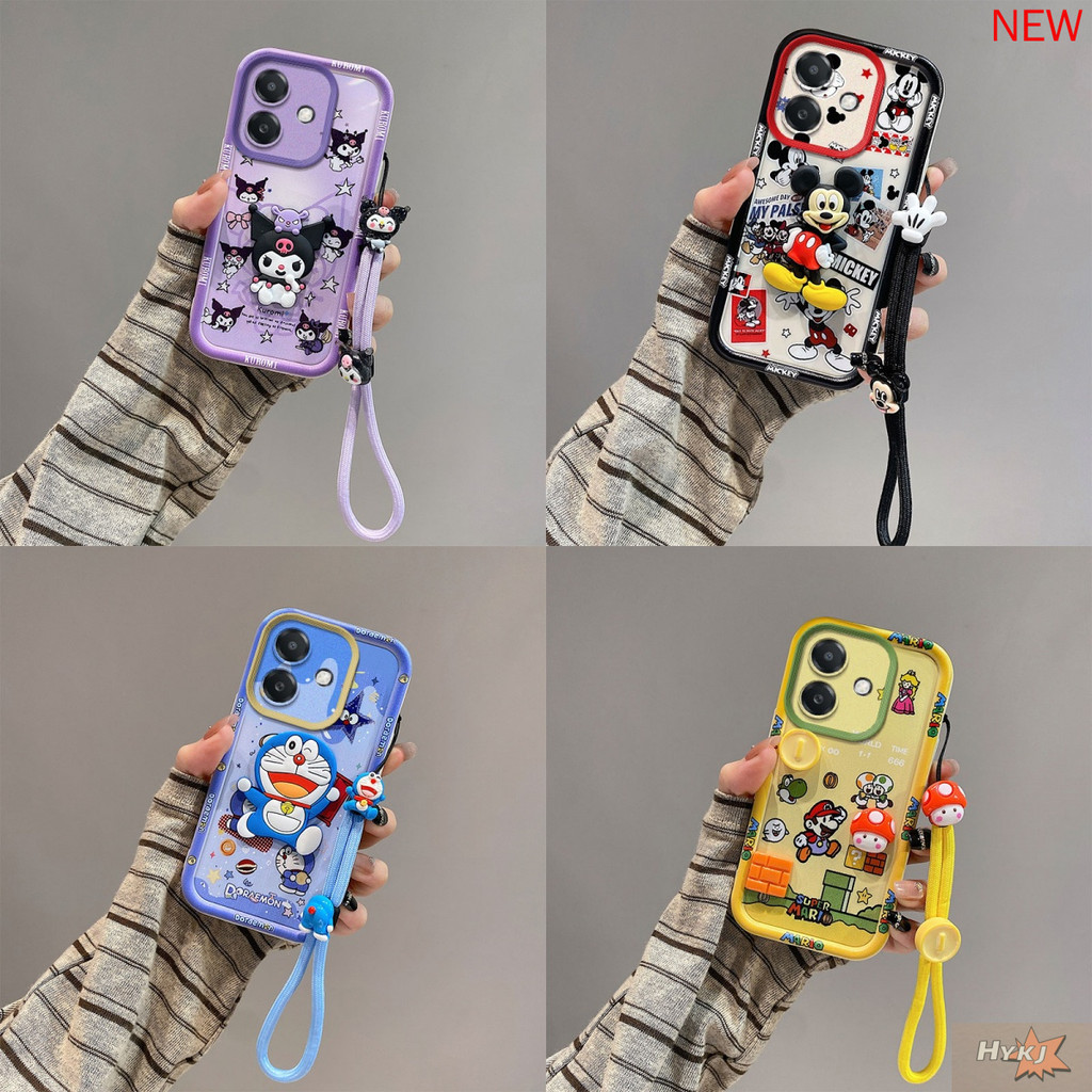 เคส OPPO A3 OPPO A3X น่ารัก Anti fall อะนิเมะการ์ตูน TPU เคสโทรศัพท์ซิลิโคนอ่อนนุ่มYXML