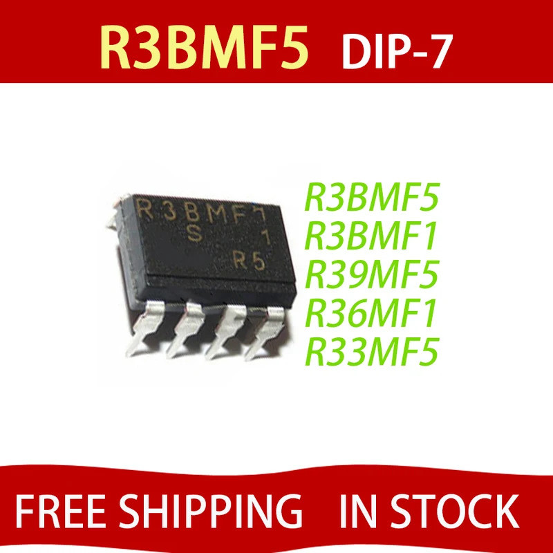 5PCS R3BMF5 DIP R3BMF1 DIP7 R39MF5 R36MF1 R33MF5 DIP-7 ชิป ic