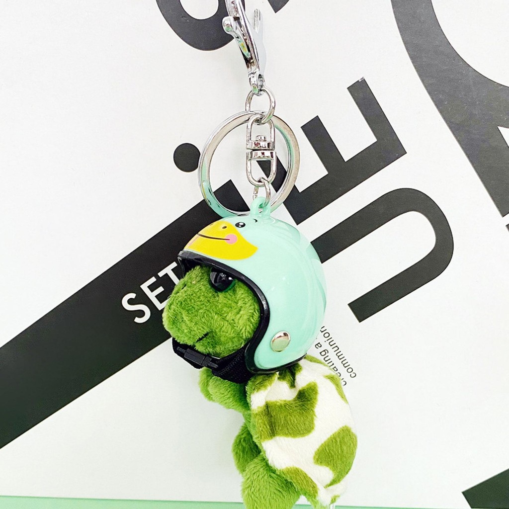 Turtle Stuffed Keychain Car Key Chain Animal Keychain Key Ring Backpack Keychain Key Holder Key Char