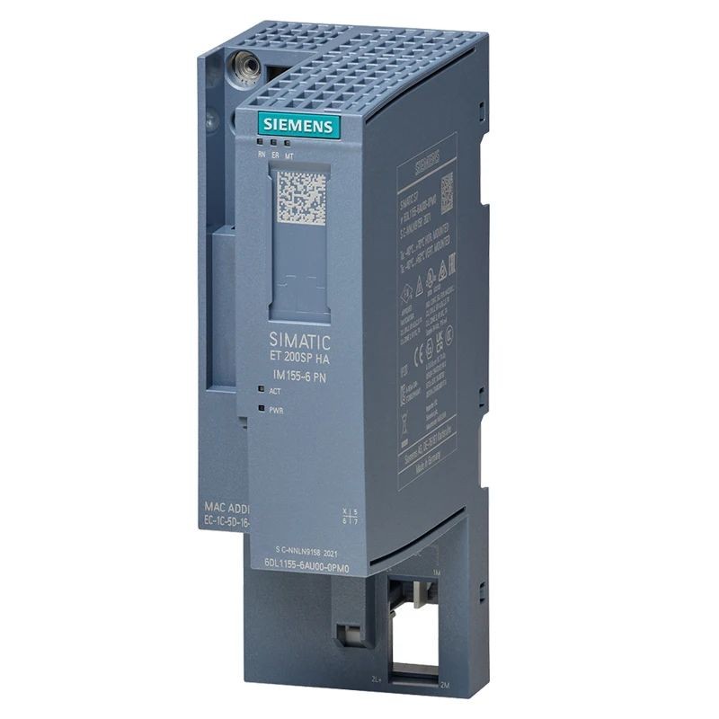 แบรนด์ใหม่ 6DL1155-6AU00-0PM0 100% ใหม่ยี่ห้อ ET 200SP HA IM 155-6 PN HA PROFINET โมดูลอินเทอร์เฟซ