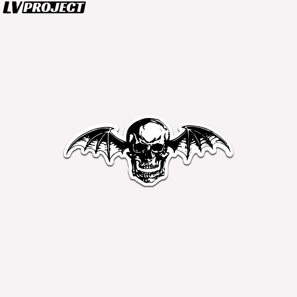 Rock Metal Band Sticker A7x Sticker Avenged Sevenfold Guitar Laptop Notebook Hp