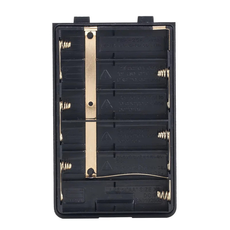 กรณีเชลล์แพ็ค FNB-25A ขนาด AA สําหรับ Yaesu/Vertex วิทยุมาตรฐาน VX-110 120 400 HX370 HX270 HX370s FT