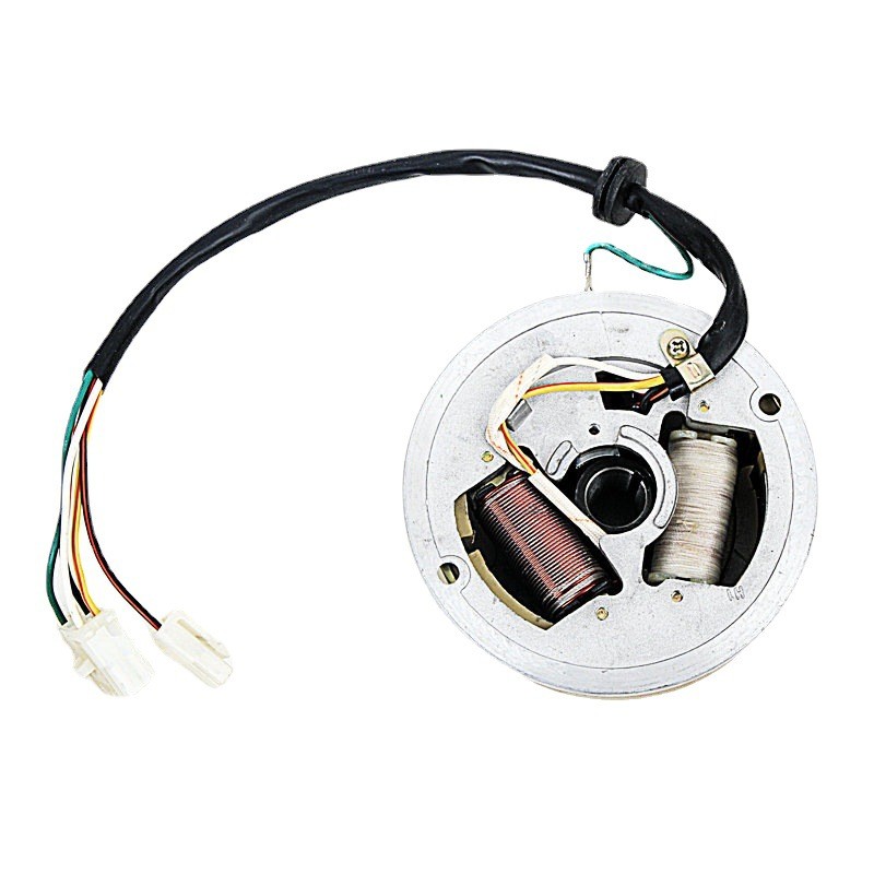 รถจักรยานยนต์มอเตอร์แม่เหล็กคอยล์สเตเตอร์เหมาะสําหรับ YAMAHA PW80 PV80 Y-ZINGER