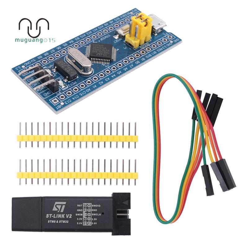 [ขาย M5]-Link V2 Programming Unit Emulator Downloader + 40Pin STM32F103C6T6 ARM STM32 SWD ระบบขั้นต่