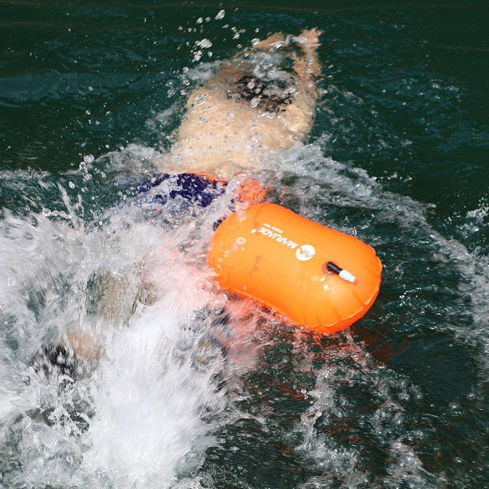 Ocean Raft ทุ่นว่ายน้ํา Multi-functional ว่ายน้ําทุ่น Drift กระเป๋ากีฬา A4m9