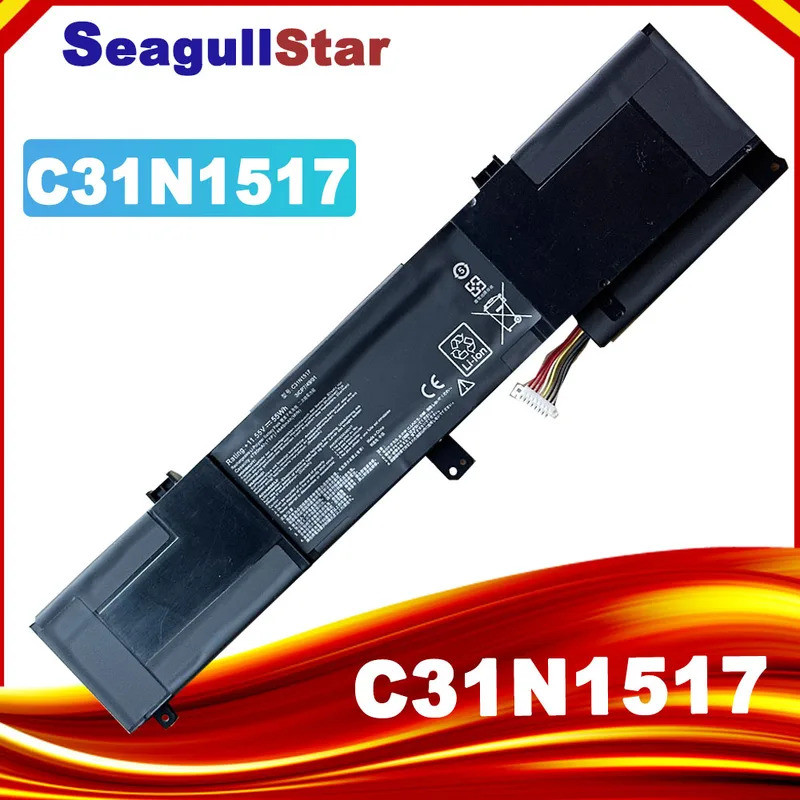 C31N1517 แบตเตอรี่แล็ปท็อปสําหรับ Asus VivoBook Flip DW009T DW235T TP301 TP301U TP301UA-DW009R Q304 