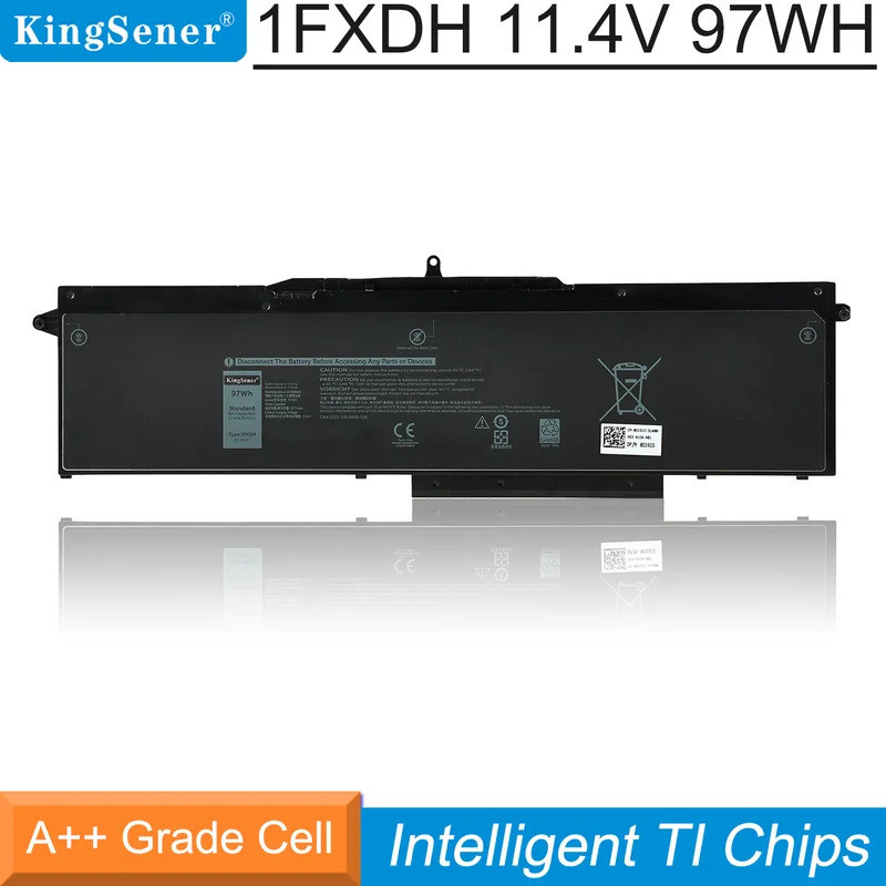 KingSener 11.4V 97Wh 1FXDH 3HWPP แบตเตอรี่แล็ปท็อปสําหรับ Dell Latitude 15 5501 5511 สําหรับ Dell Pr