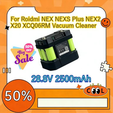 8INR18650HE2-2500-B0 8S1P-LR18650LD-2500A1 28.8V 2500mAh สําหรับ Roidmi NEX NEXS Plus NEX2 X20 XCQ06